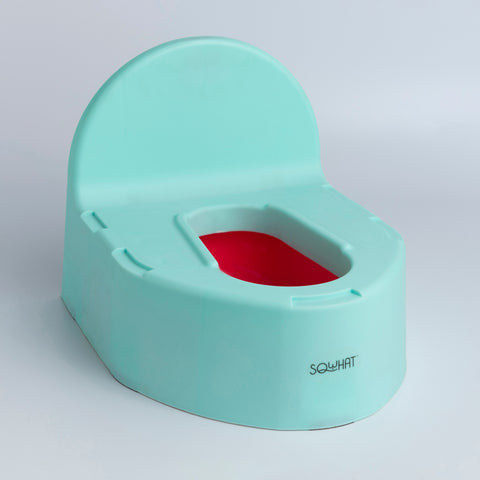 Sqwhat 3-in-1 Potty Seat – Indian Squat, Western Style & Toilet Adapter for Easy Training