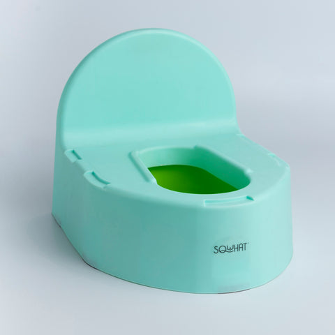 Sqwhat 3-in-1 Potty Seat – Indian Squat, Western Style & Toilet Adapter for Easy Training